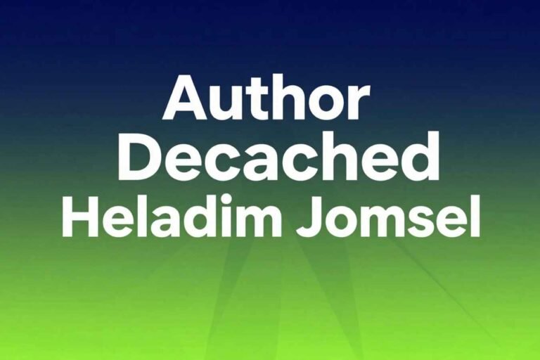 Author Decached Heladim Jomsel