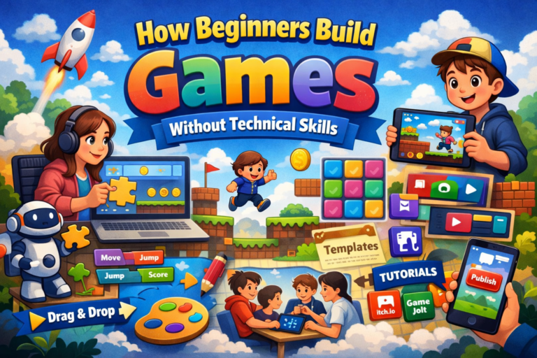 How Beginners Build Games Without Technical Skills  